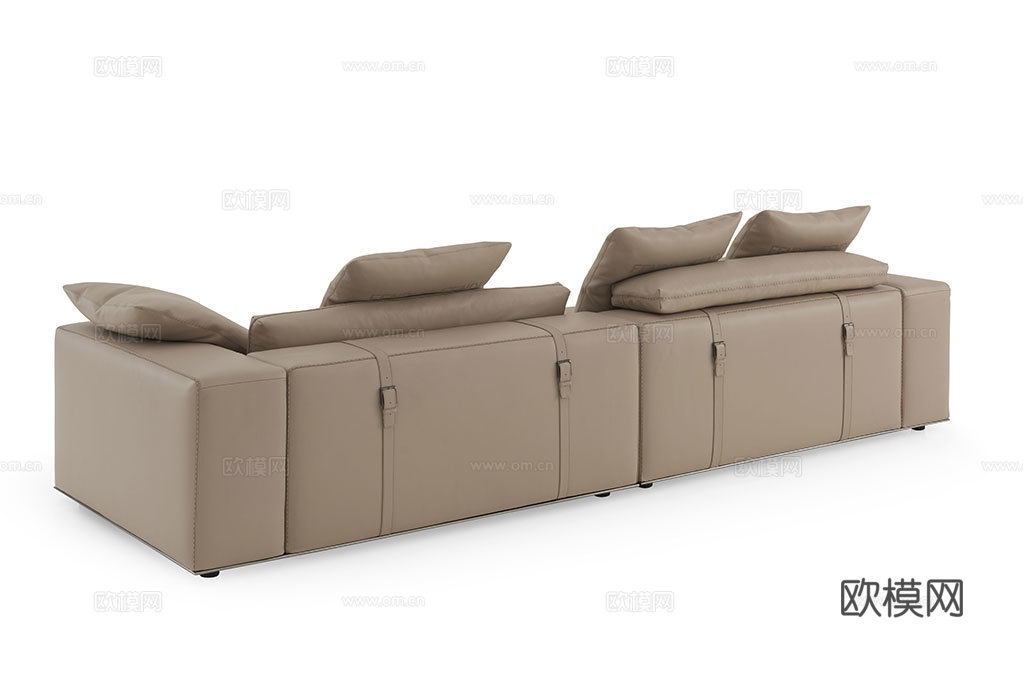 FENDI 双人沙发3d模型下载（渲染图4）