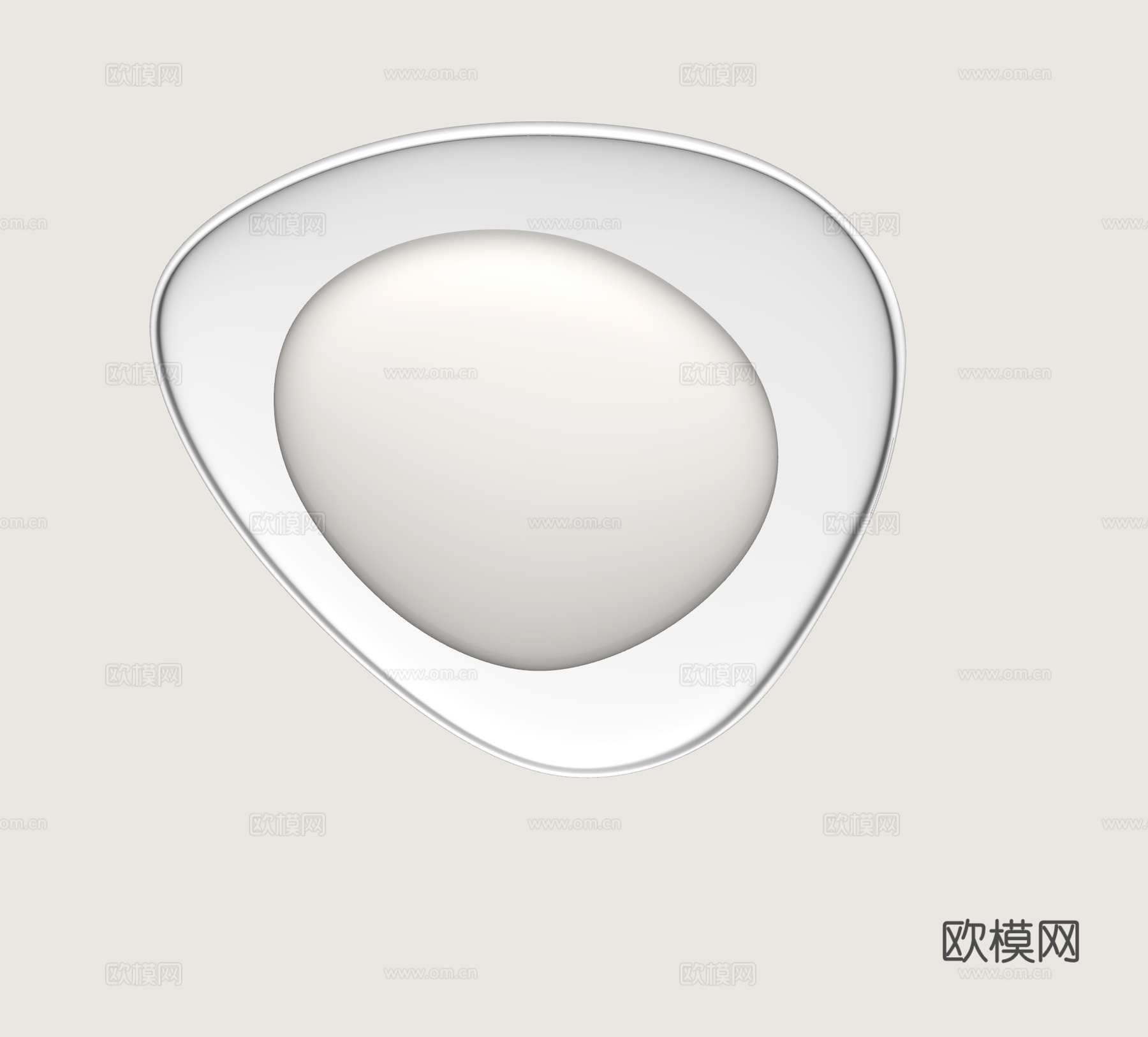 现代吸顶灯 卧室吸顶灯su模型