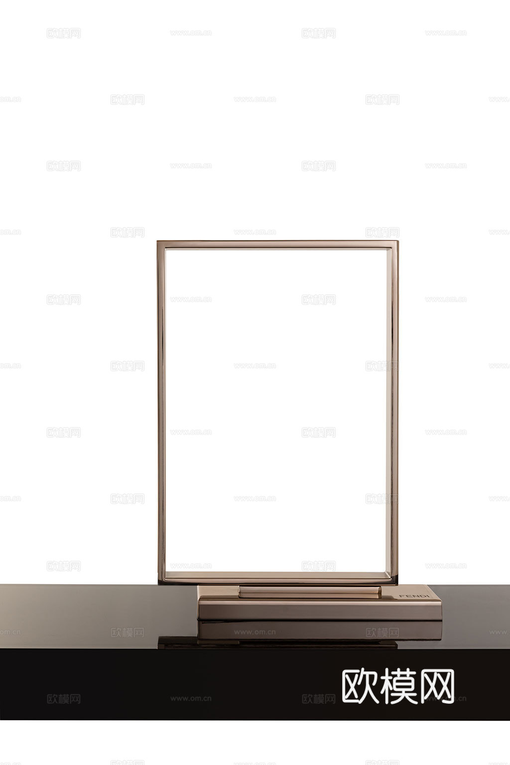 FENDI 意式方框台灯3d模型下载（渲染图5）