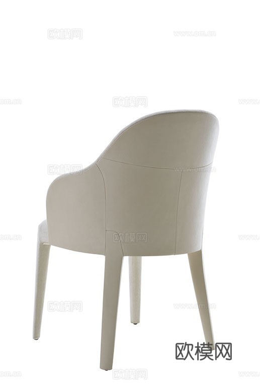 FENDI 意式餐椅3d模型下载（渲染图1）
