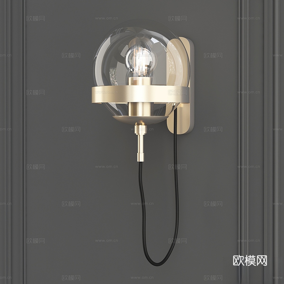 球与绳3d模型