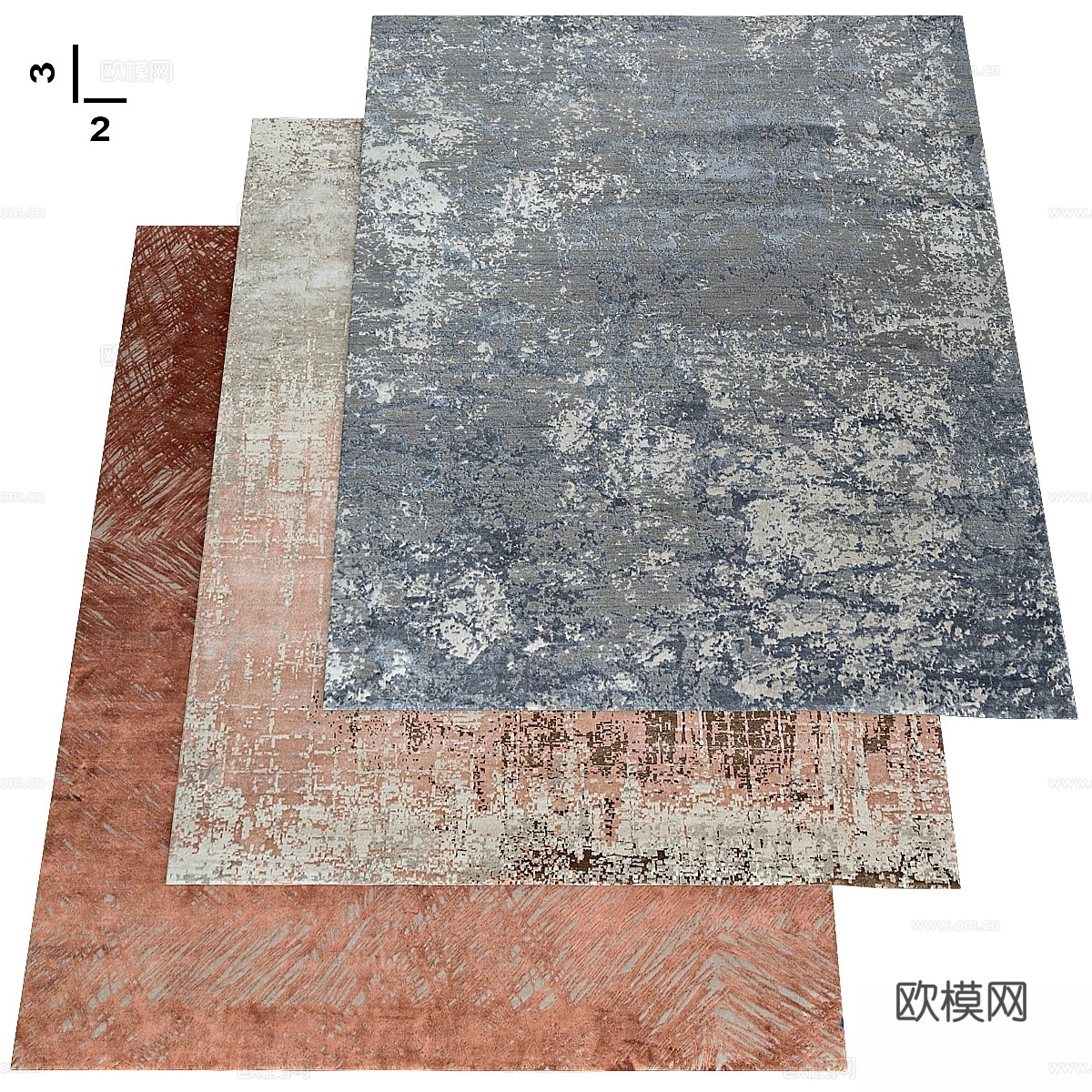 地毯系列 No. 0593d模型