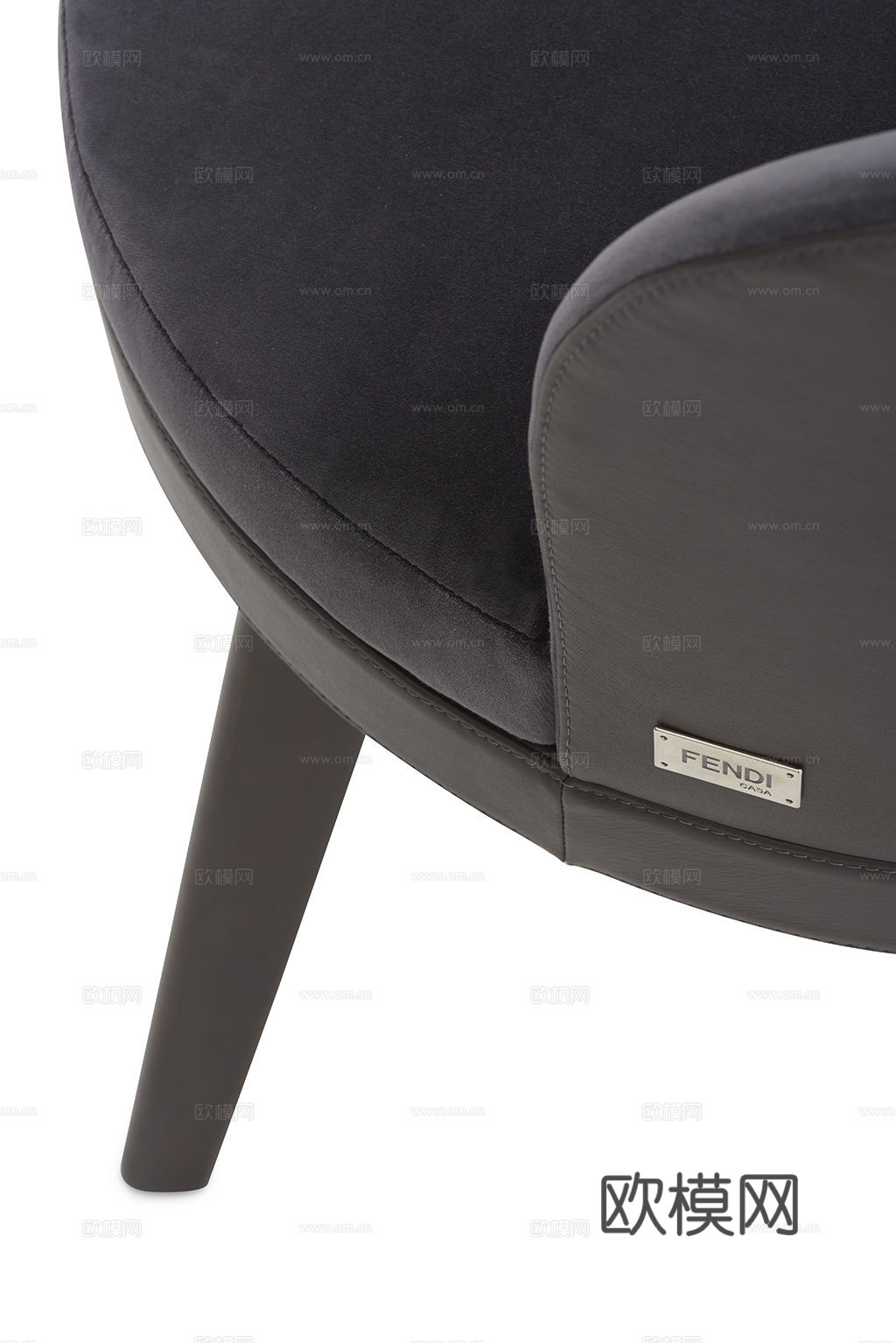 FENDI 意式餐椅3d模型下载（渲染图4）