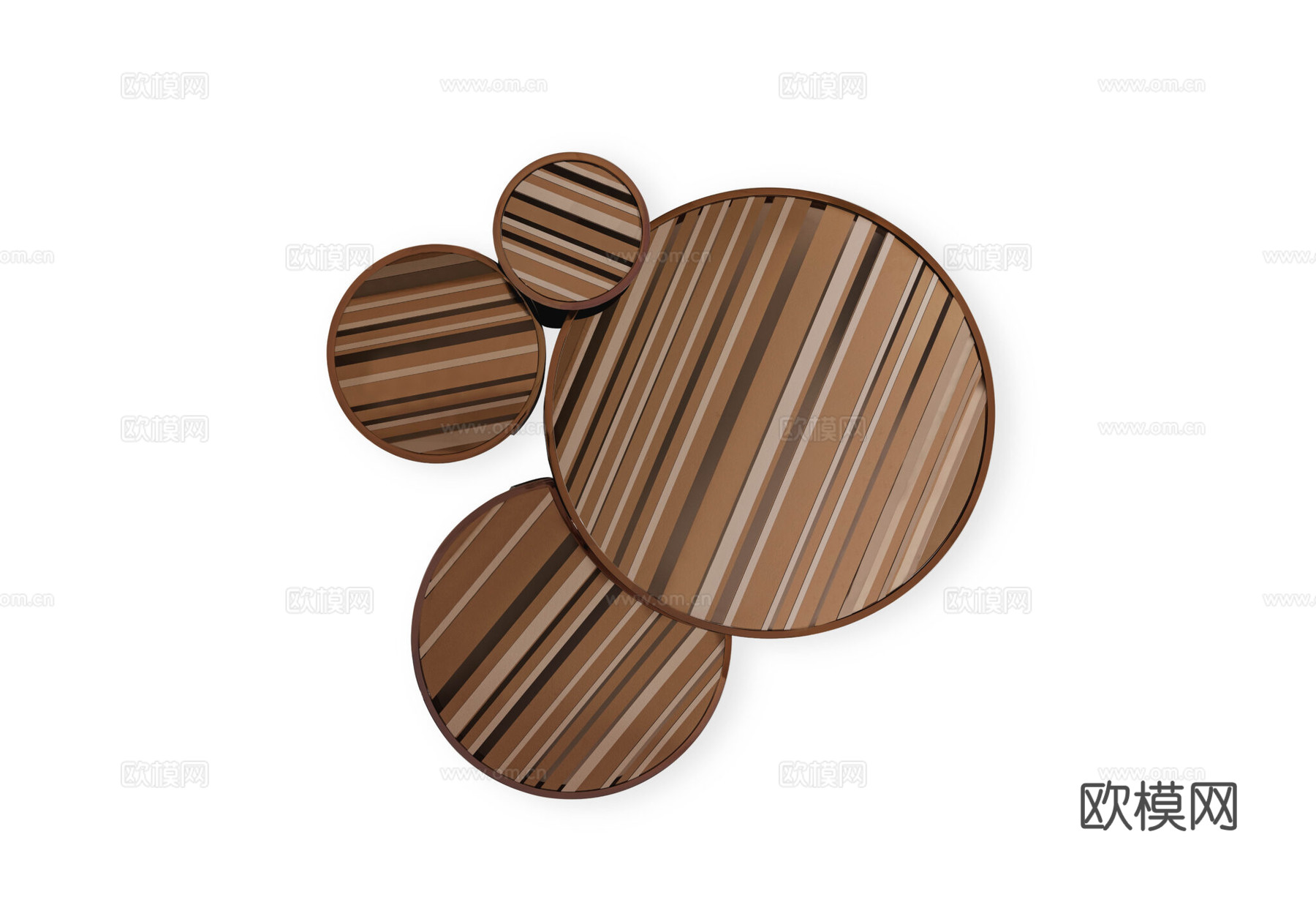 FENDI 意式茶几3d模型下载（渲染图3）