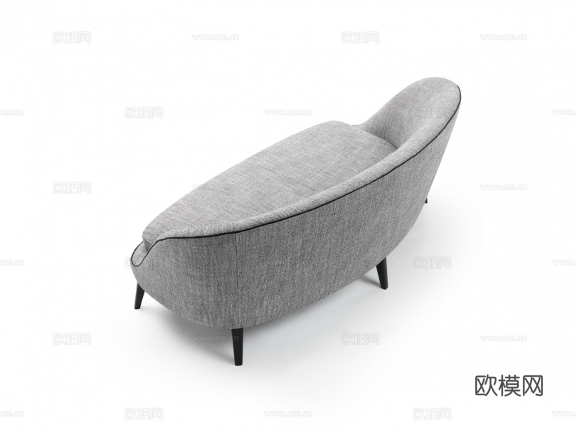 flexform 意式双人沙发3d模型下载（渲染图2）