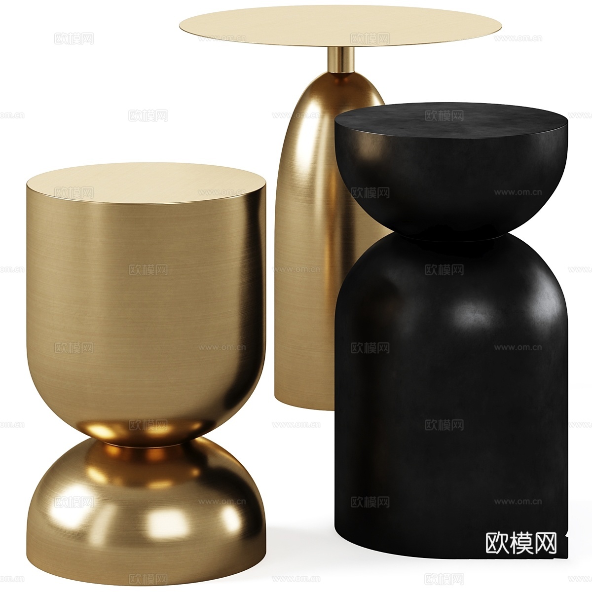 咖啡桌 Matilda and Rachell 由 La F3d模型