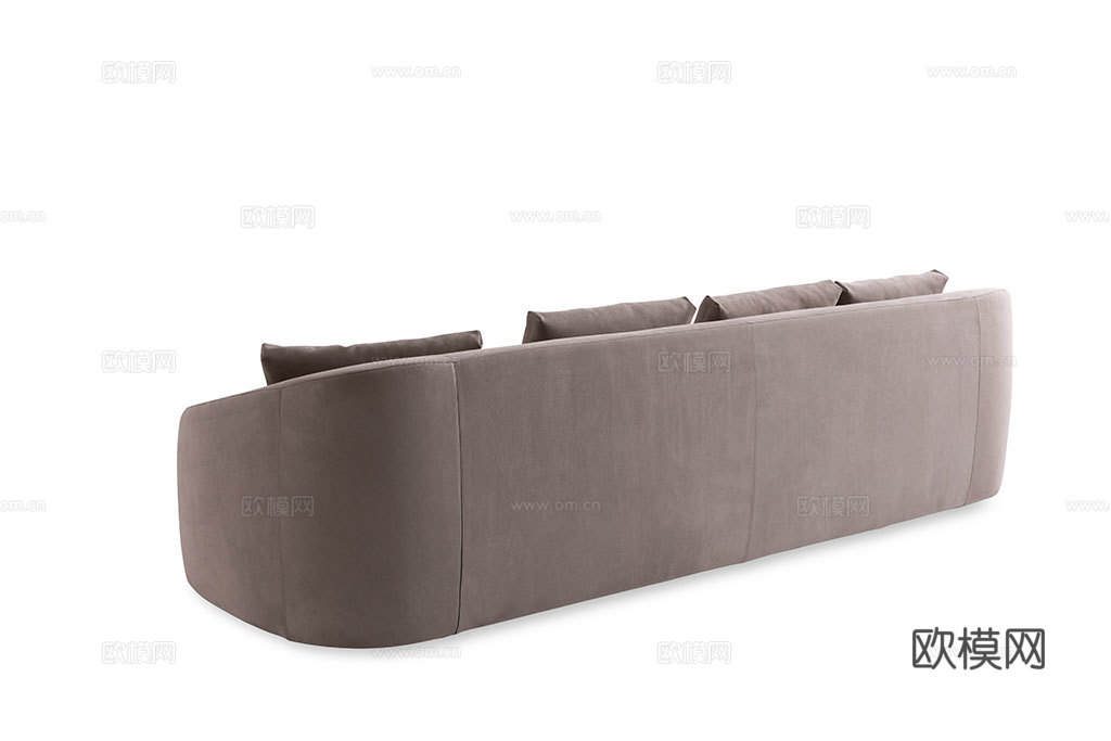 FENDI 意式三人沙发3d模型下载（渲染图3）
