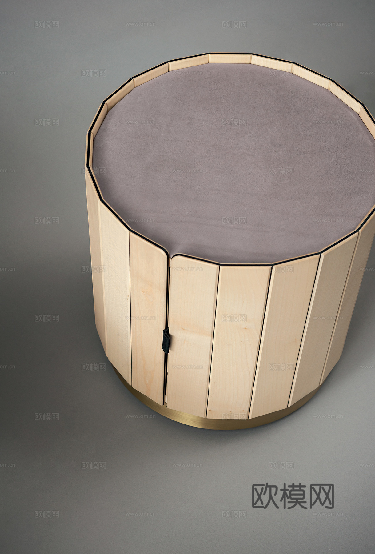 baxter 意式床头柜3d模型下载（渲染图1）