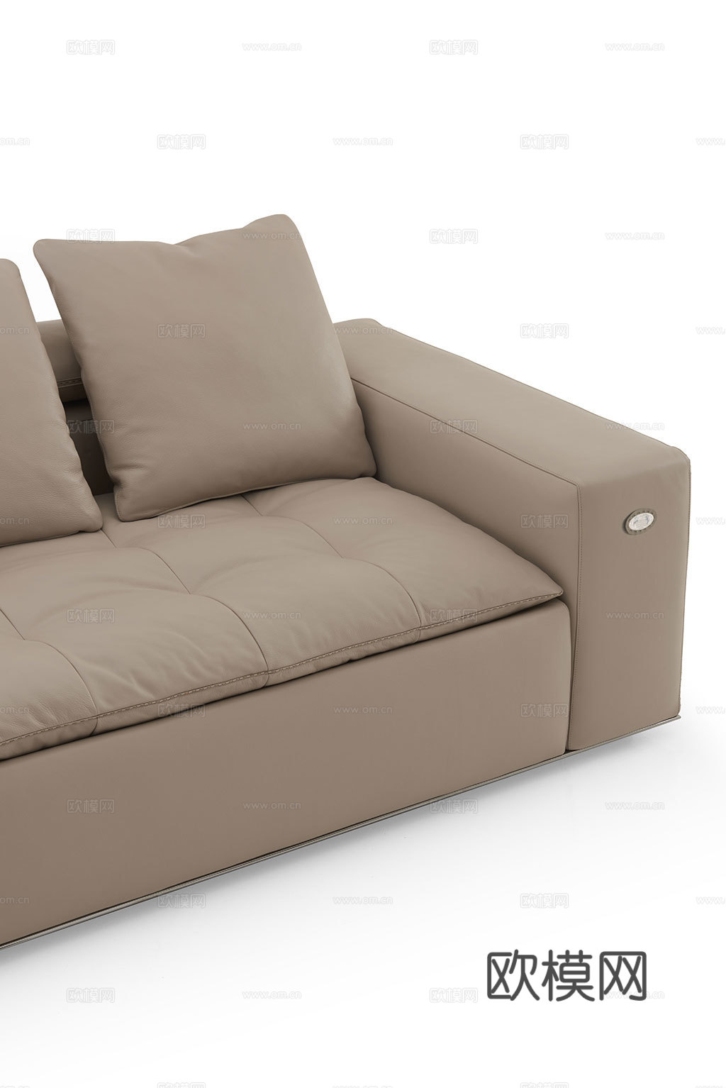 FENDI 双人沙发3d模型下载（渲染图3）