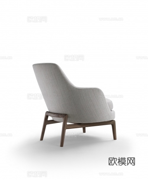 flexform 意式休闲椅3d模型下载（渲染图3）