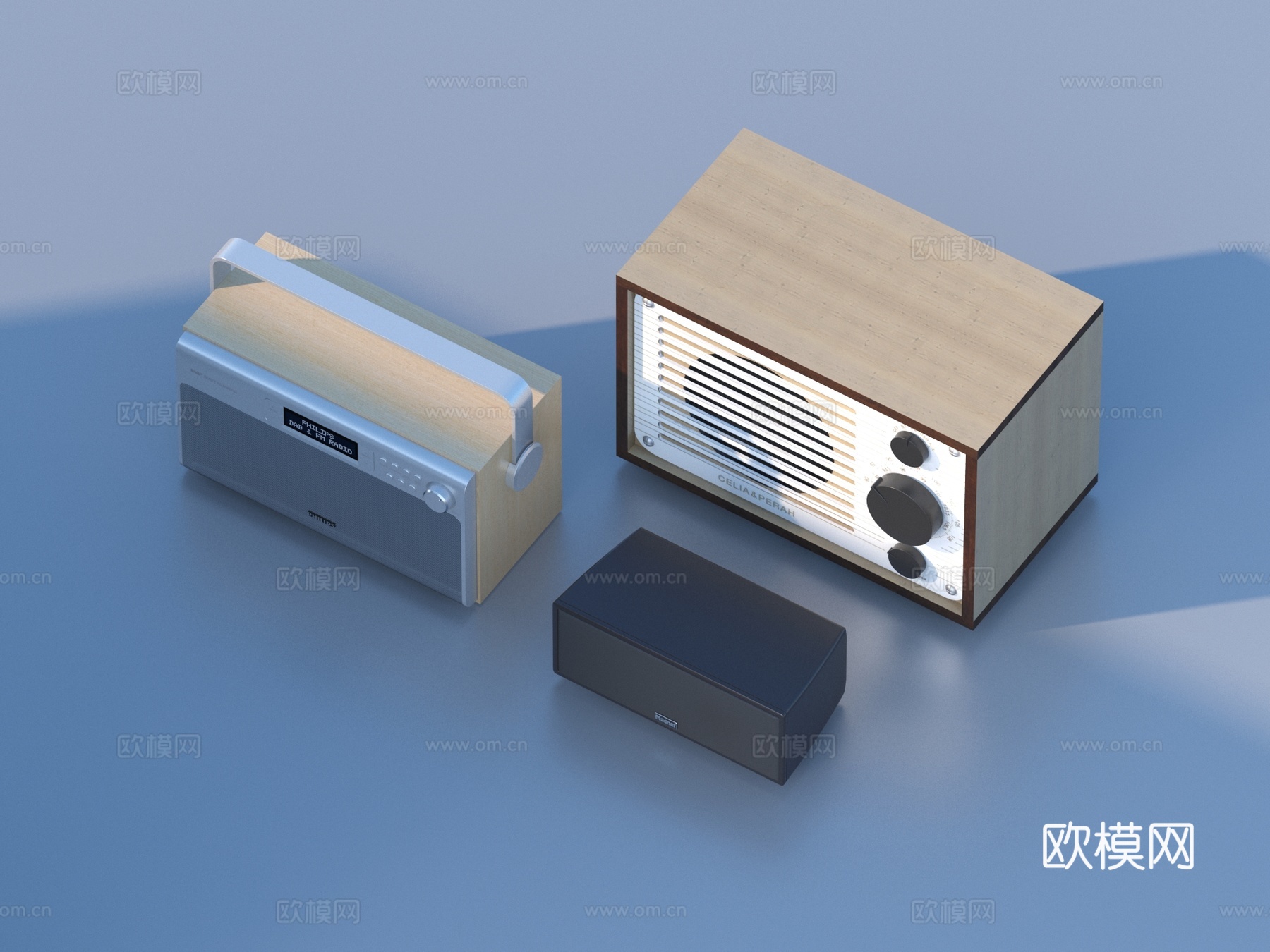 音响 音箱 蓝牙音箱3d模型