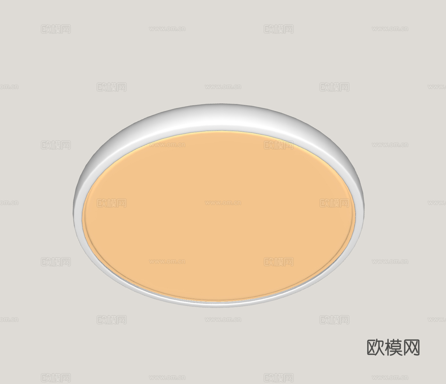 现代吸顶灯 卧室吸顶灯su模型下载（渲染图1）