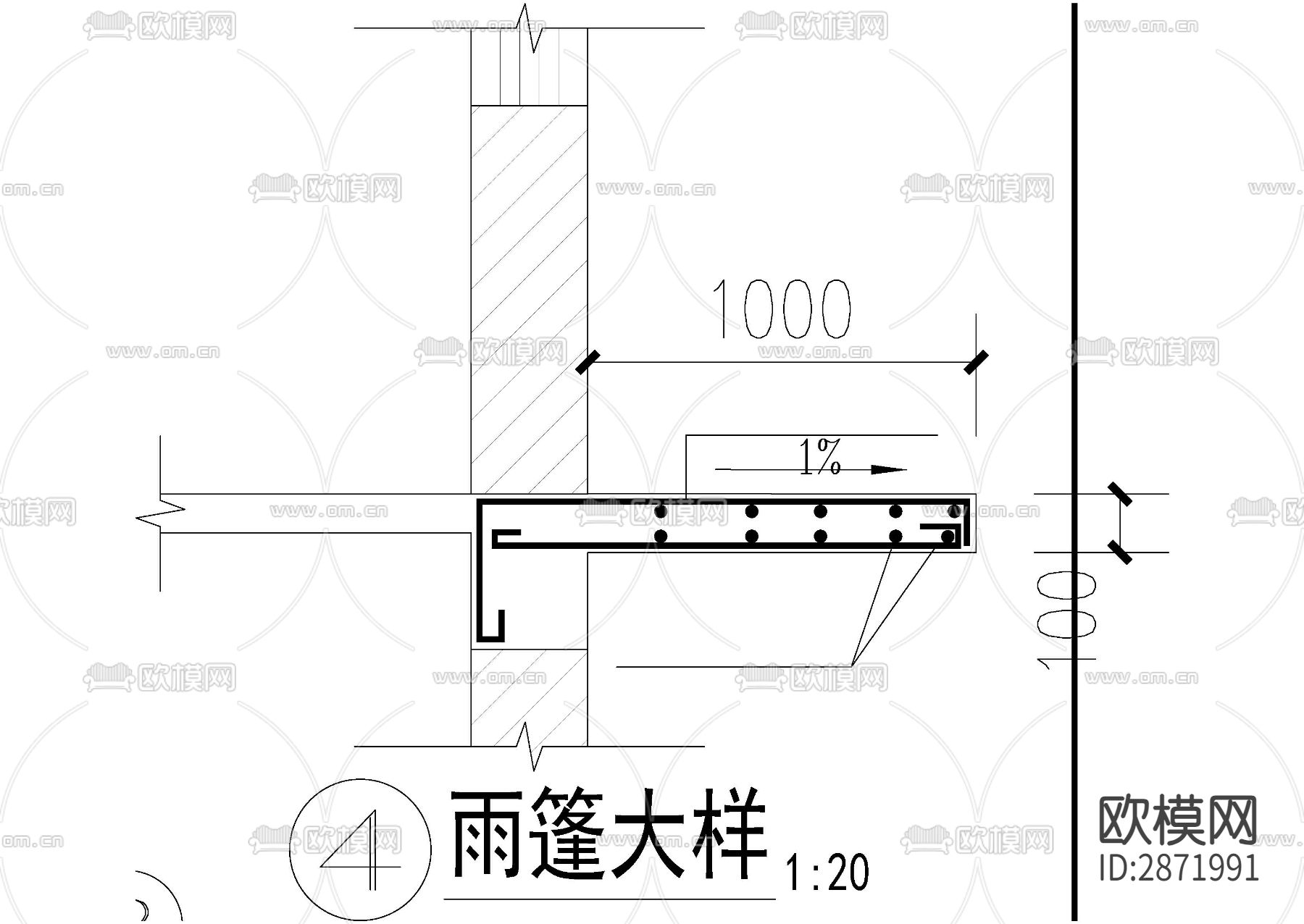 消防水池全套cad施工图