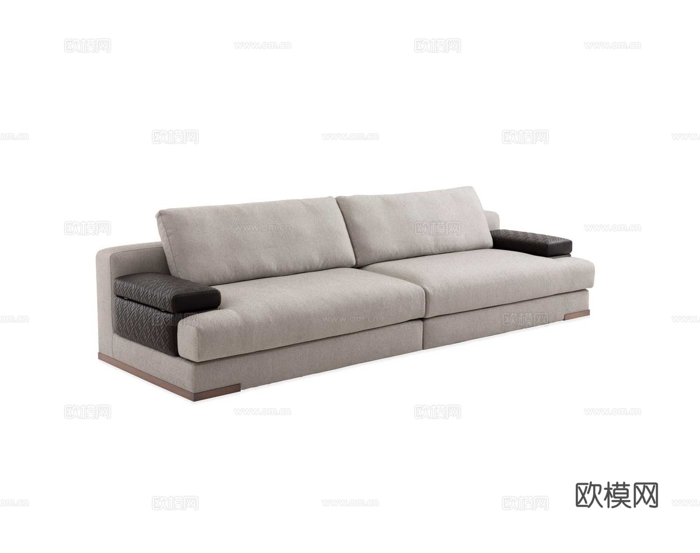 FENDI 双人沙发3d模型下载（渲染图2）