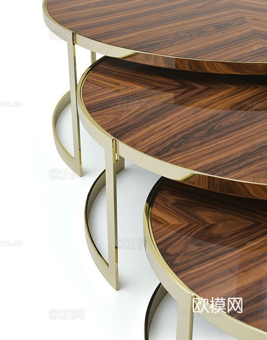 FENDI 意式茶几3d模型下载（渲染图2）