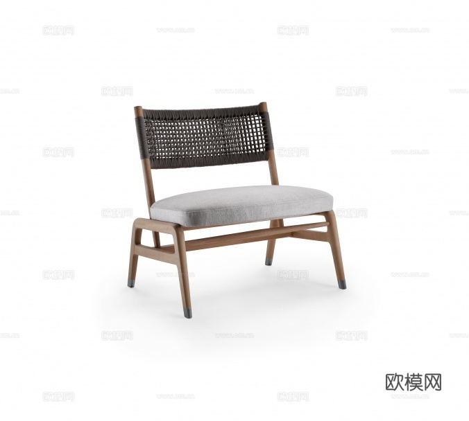 flexform 意式休闲椅3d模型下载（渲染图4）