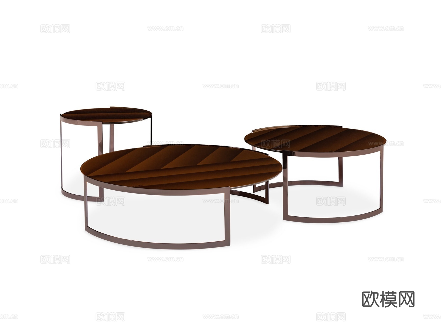 FENDI 意式茶几3d模型下载（渲染图1）