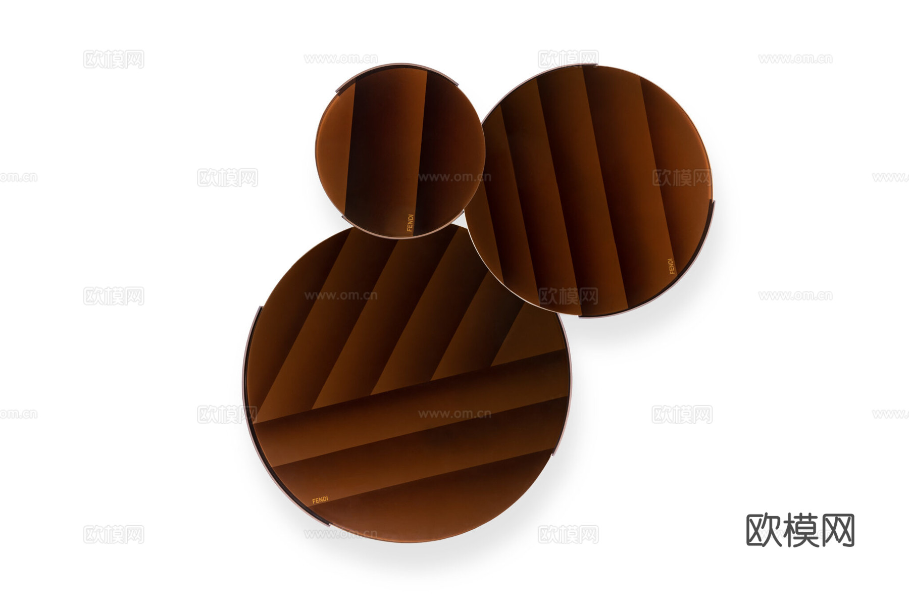 FENDI 意式茶几3d模型下载（渲染图4）