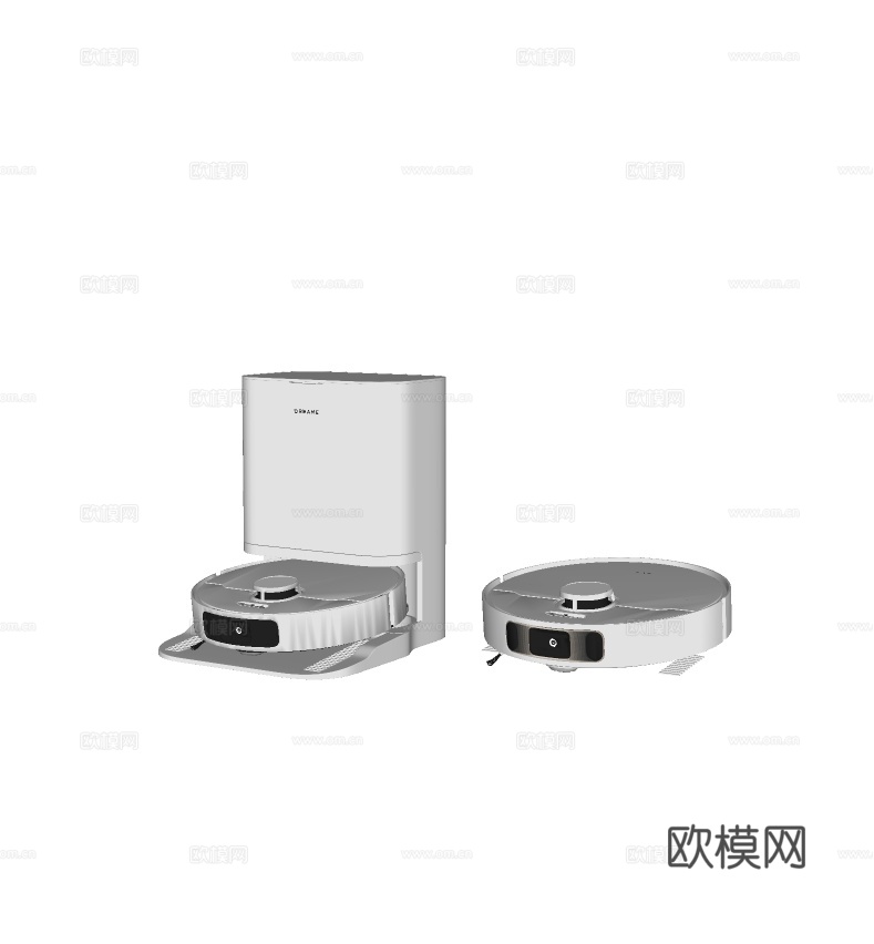 现代扫地机器人su模型