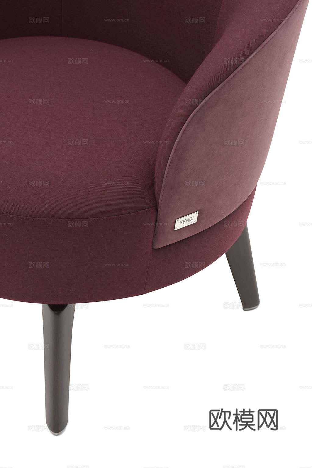 FENDI 意式休闲椅3d模型下载（渲染图3）