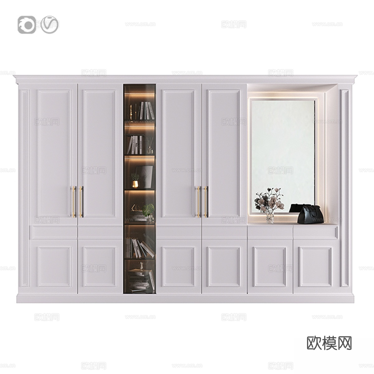 家具组合 103d模型