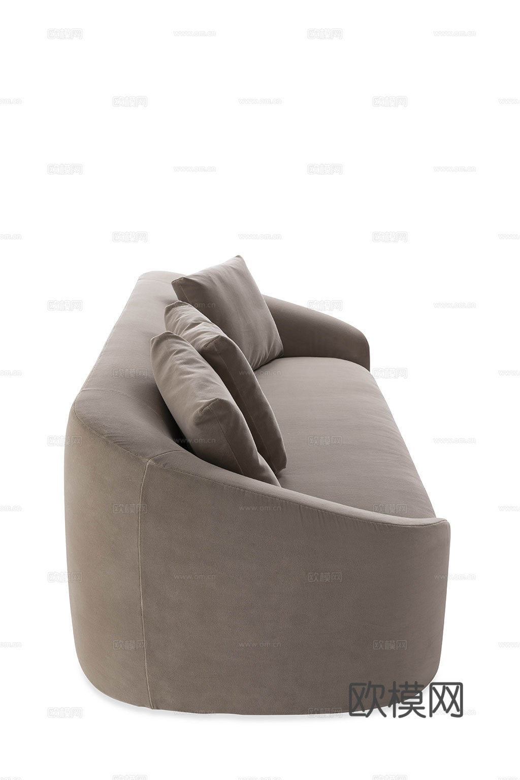 FENDI 意式三人沙发3d模型下载（渲染图4）