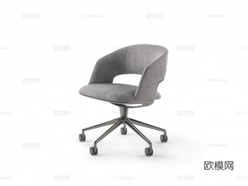 flexform 意式办公椅3d模型下载（渲染图5）