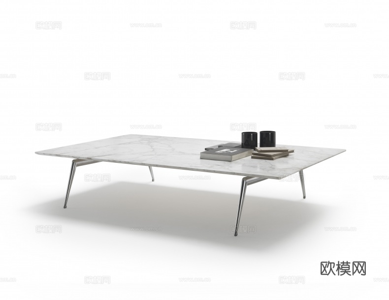 flexform 意式茶几3d模型下载（渲染图3）
