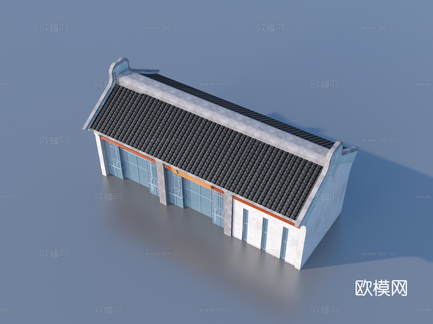 建筑 仿古建筑3d模型
