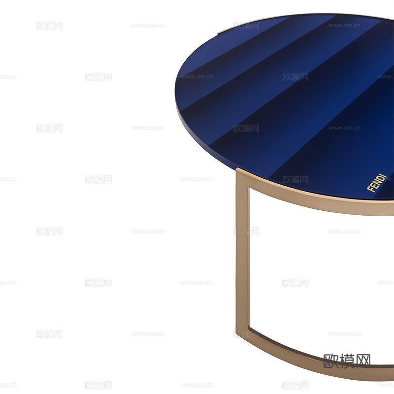 FENDI 意式茶几3d模型下载（渲染图2）