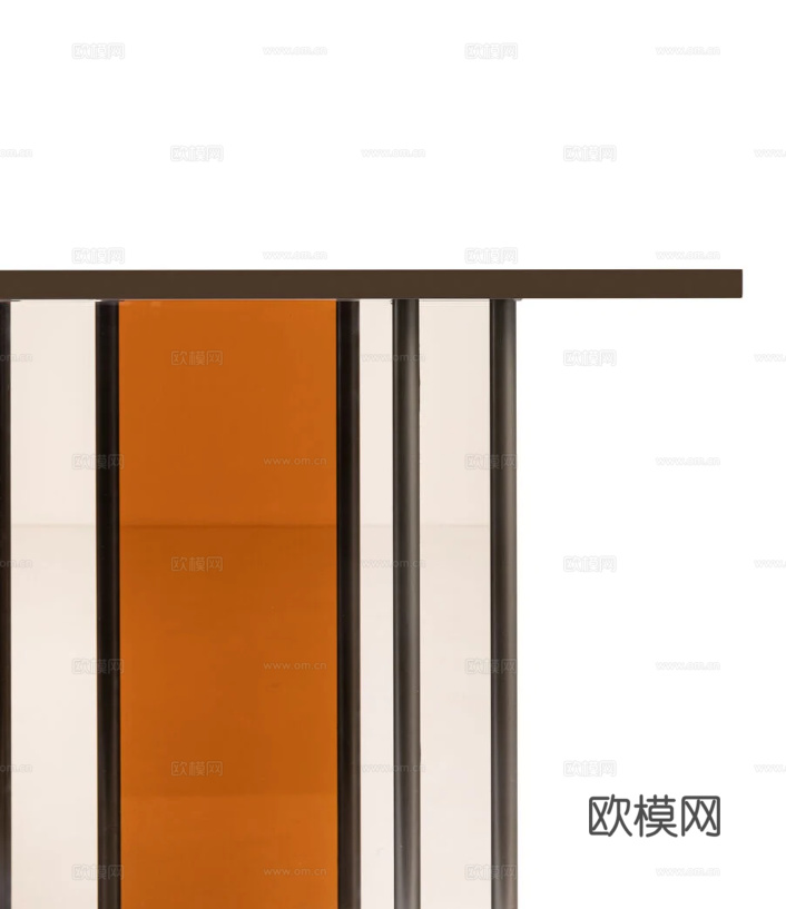 FENDI 意式端景台3d模型下载（渲染图3）