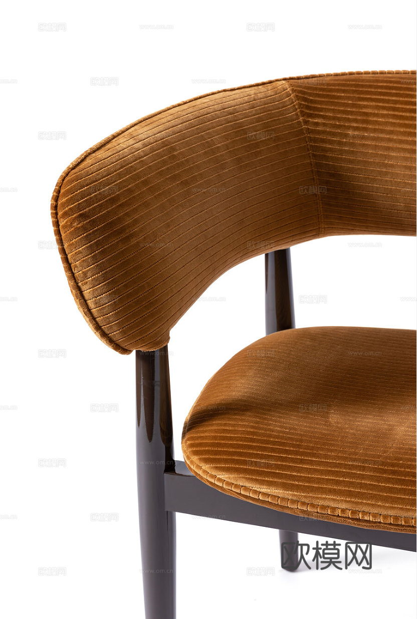 FENDI 意式餐椅3d模型下载（渲染图2）