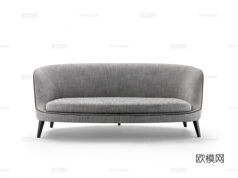 flexform 意式双人沙发3d模型下载（渲染图1）