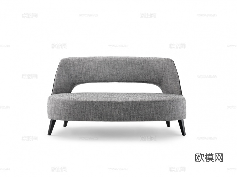 flexform 意式双人沙发3d模型下载（渲染图1）