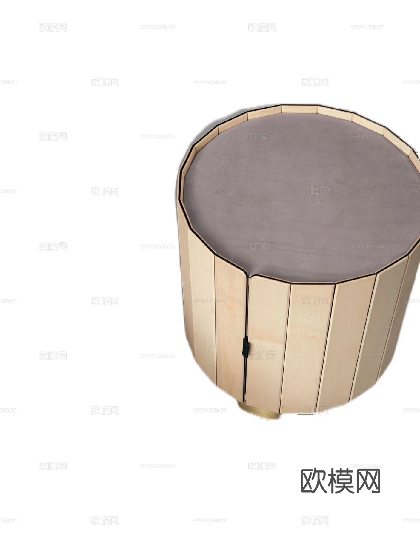 baxter 意式床头柜3d模型下载（渲染图2）