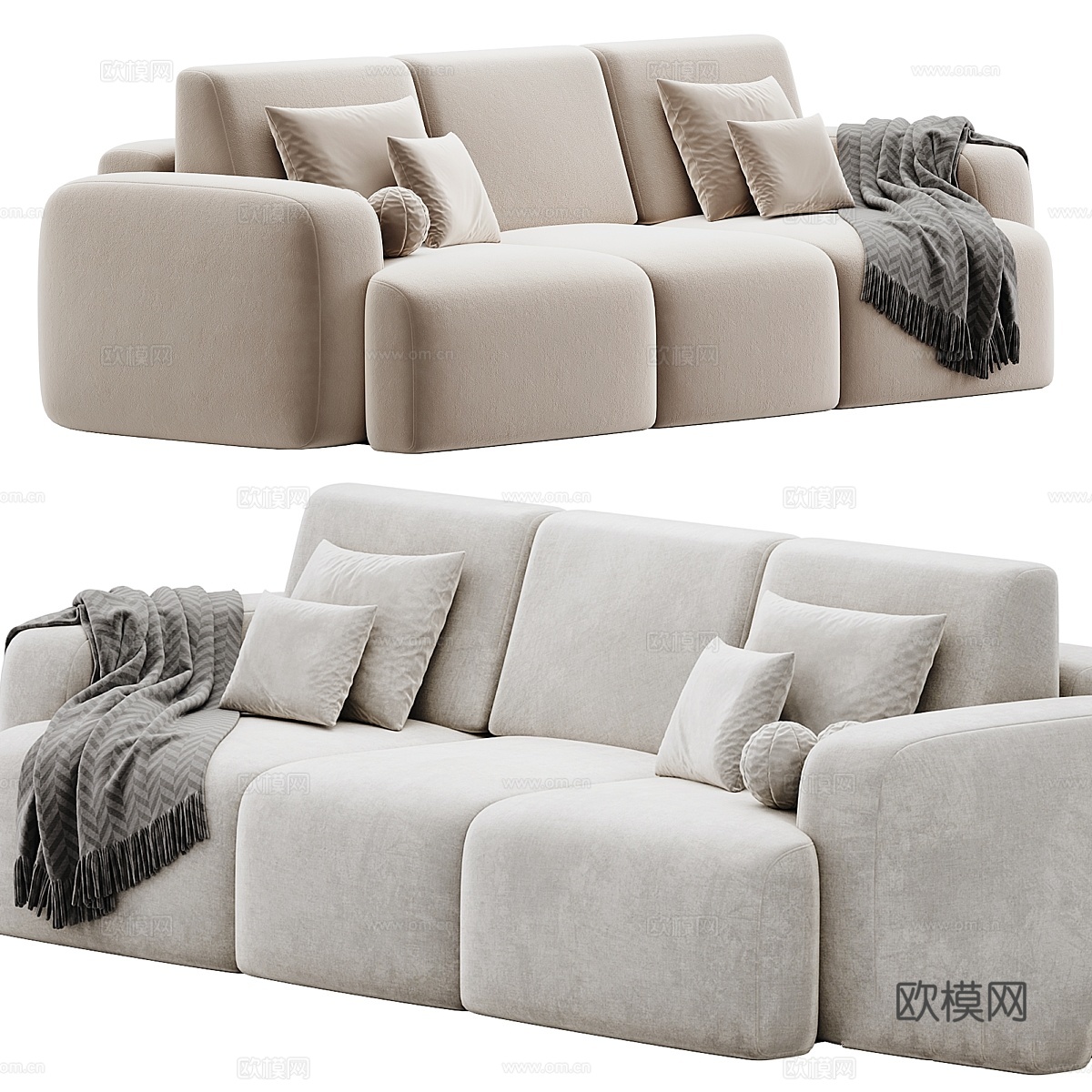 Divan Ru 品牌 Bonent 沙发3d模型下载