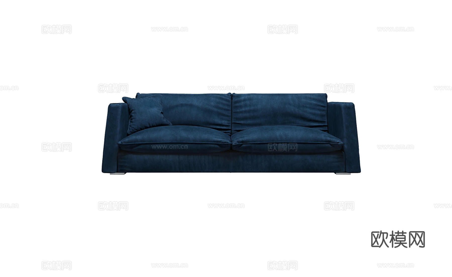 baxter 意式双人沙发3d模型下载