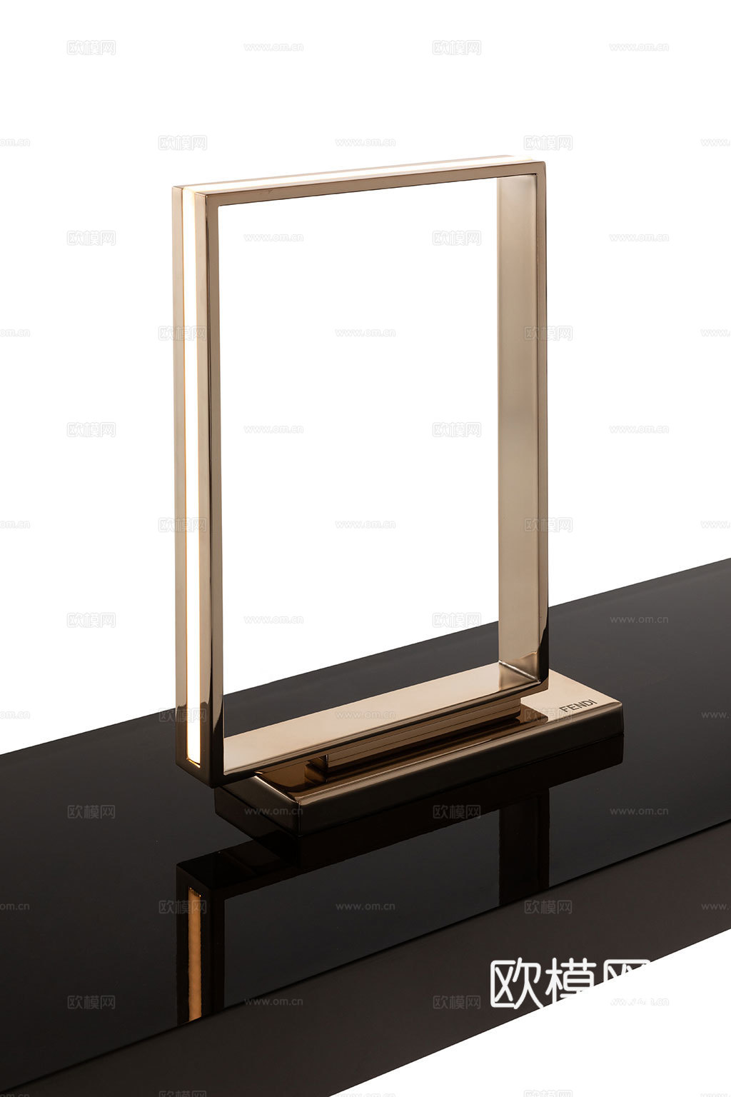 FENDI 意式方框台灯3d模型下载（渲染图8）