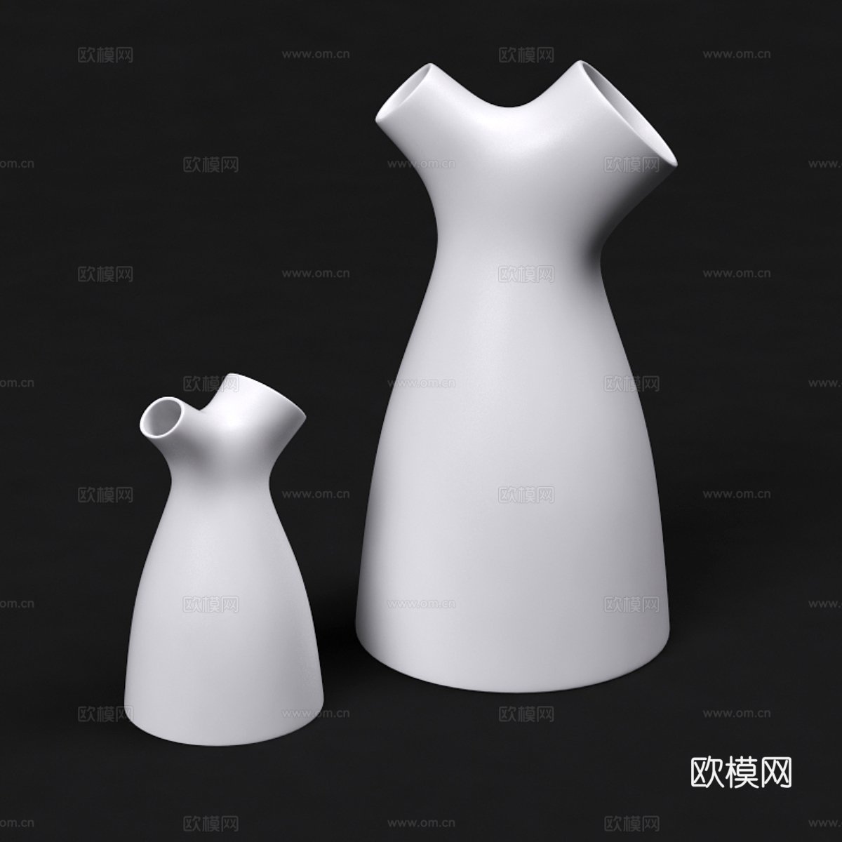穆图 流线型牛奶壶3d模型