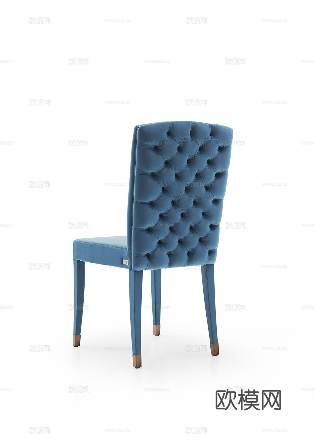 FENDI 简欧餐椅3d模型下载（渲染图3）