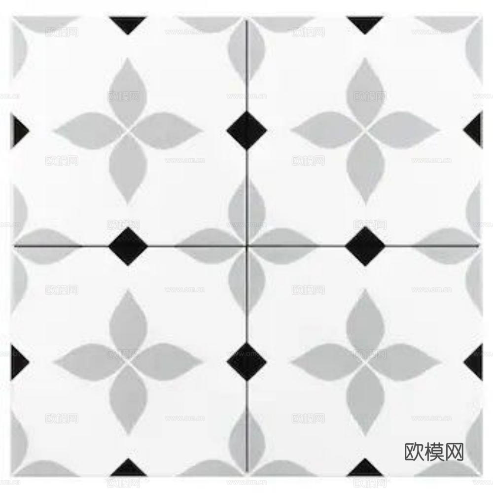 高清无缝小花砖瓷砖