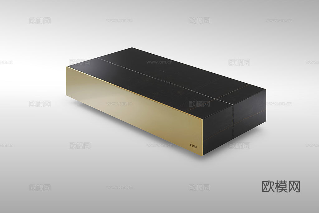 FENDI 意式茶几3d模型下载（渲染图4）