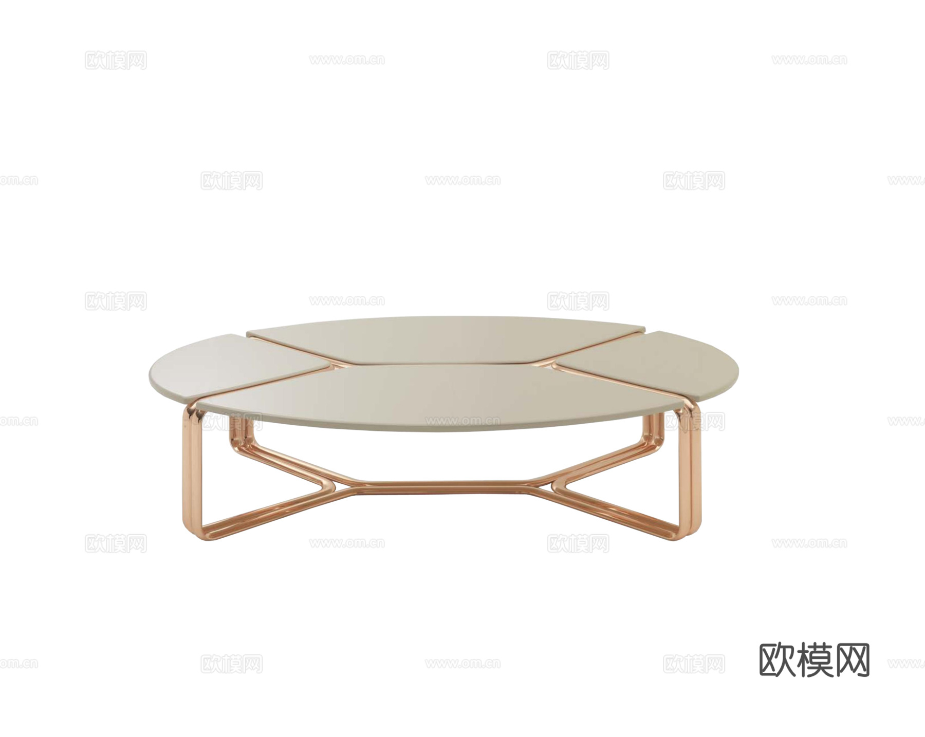 FENDI 意式茶几3d模型下载