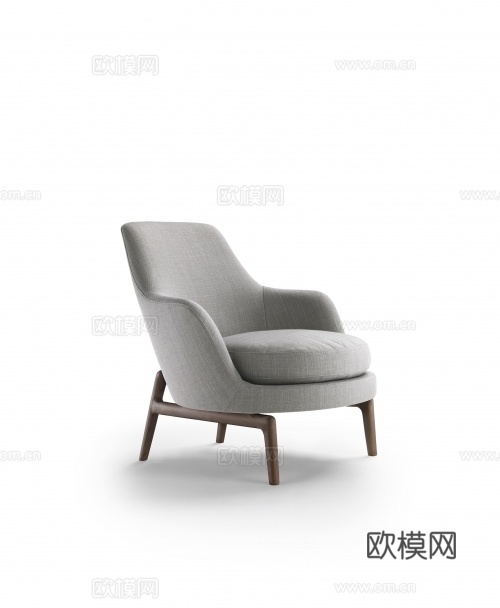 flexform 意式休闲椅3d模型下载（渲染图4）