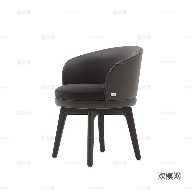 FENDI 意式餐椅3d模型下载（渲染图2）