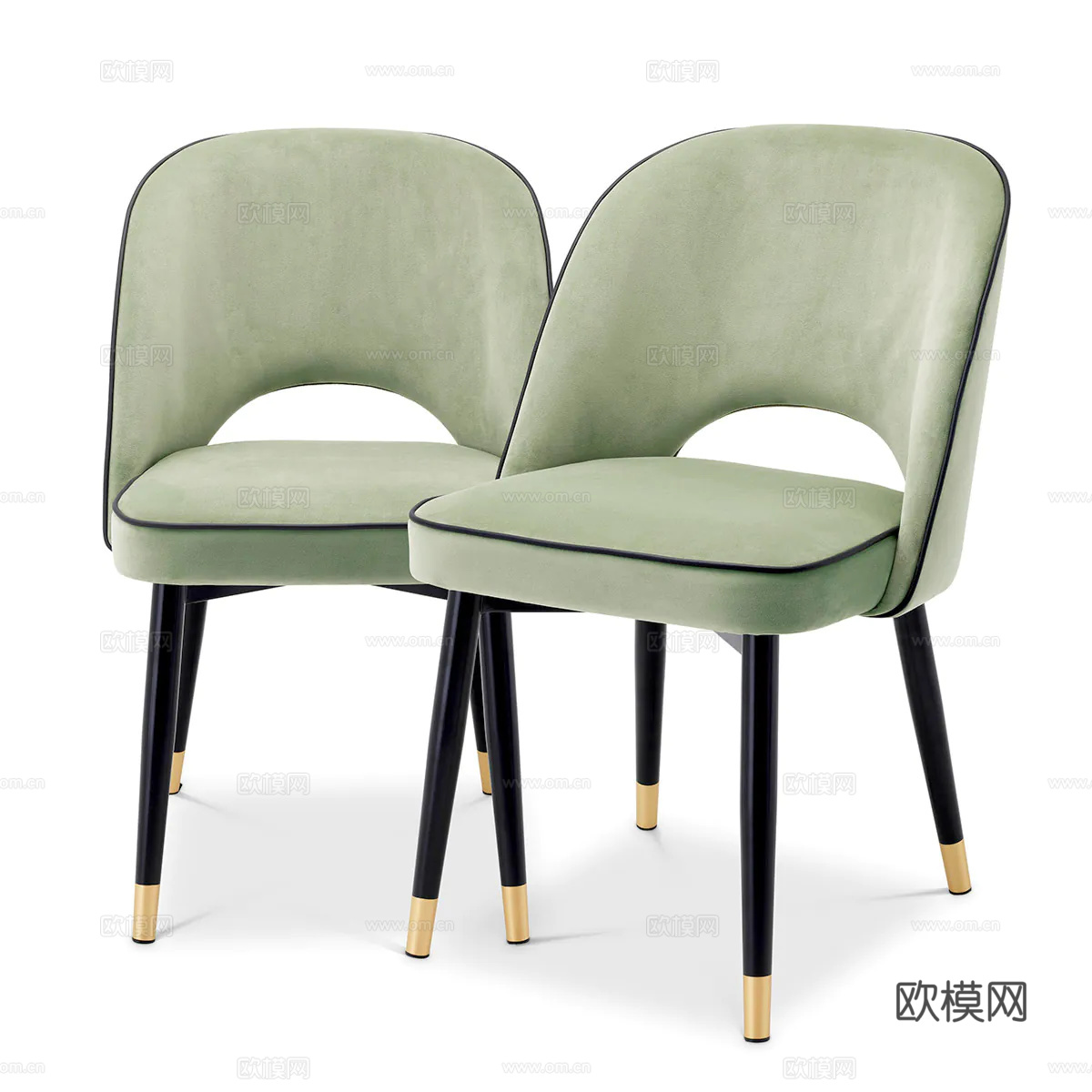 ELCHHOLTZ 意式餐椅3d模型下载（渲染图2）