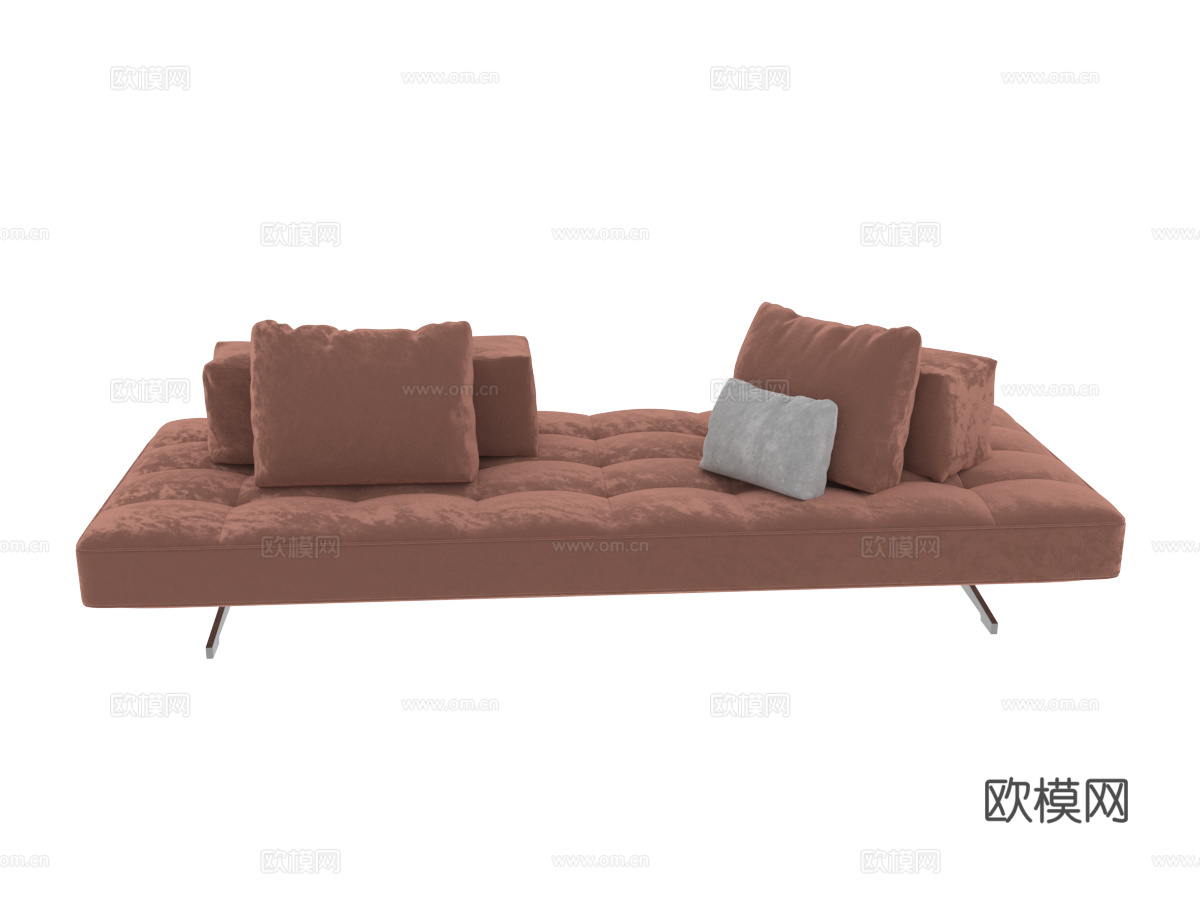 desiree 双人沙发3d模型下载