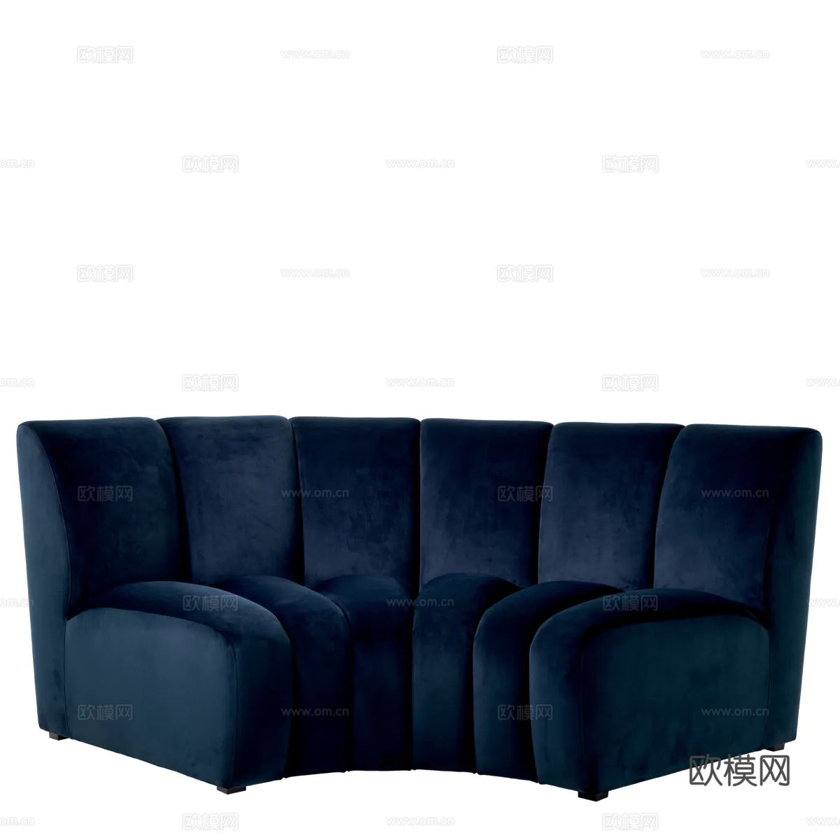 ELCHHOLTZ 弧形沙发3d模型下载（渲染图2）