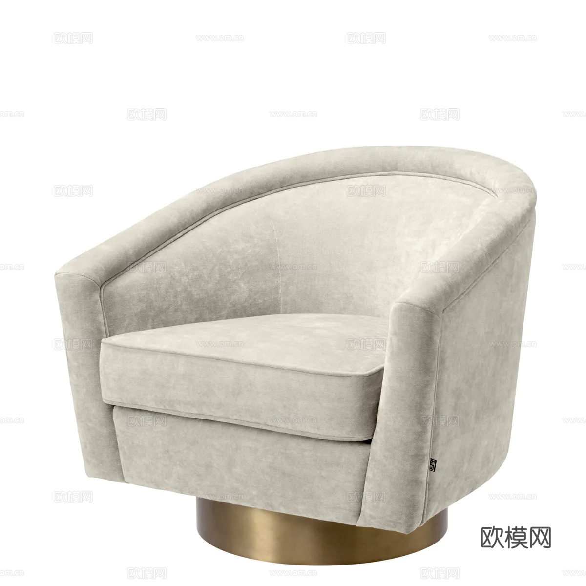 ELCHHOLTZ 单人沙发3d模型下载（渲染图2）