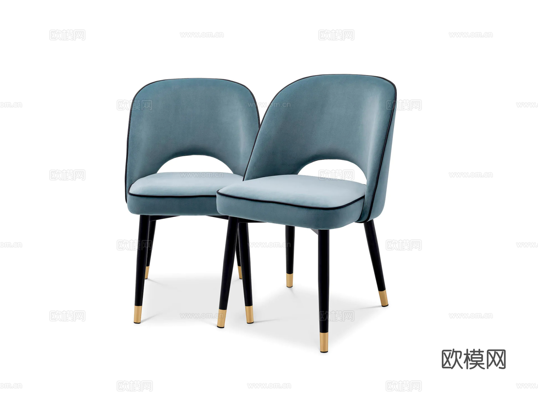 ELCHHOLTZ 意式餐椅3d模型下载（渲染图1）